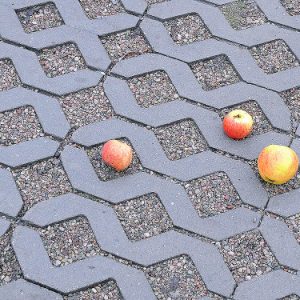 płyta ażur MEBA gr.8  40x60 cm szara