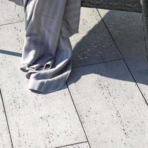 POLBRUK Płyta tarasowa LINEA 100×25 gr. 4cm jasno szara