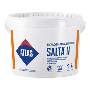 Elewacyjna farba silikonowa ATLAS SALTA N 10l