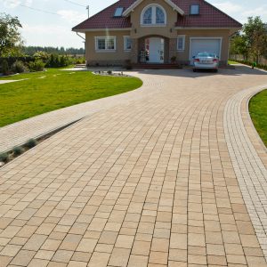 kostka brukowa KONTUR® 6cm GRAFITOWY gładki BRUK-BET